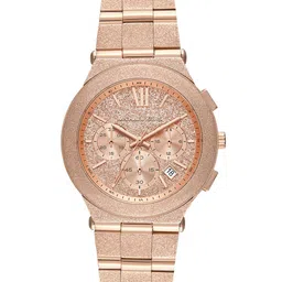 Michael Kors Women Embellished Round Dial & Stainless Steel Straps Analogue Watch MK7557-picture-14