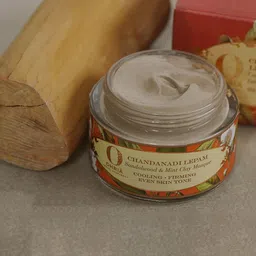 Ohria Ayurveda Sandalwood & Mint Clay Masque for Cooling & Blemish Reduction- 20g-image-66