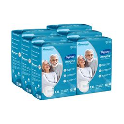 Dignity Set Of 6 Magna Tape Style Adult Diapers - XXL- 10 Pcs Each-image-98