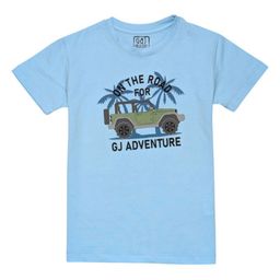 Gini and Jony Boys Graphic Printed Round Neck Cotton T-shirt-image-137
