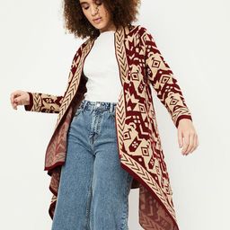 max Women Printed Ethnic Shrug-image-13