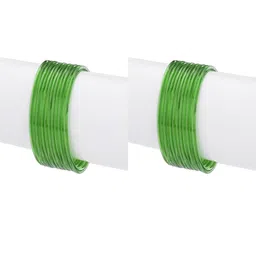 1ST TIME Set Of 24 Green Alloy Bangles-picture-6