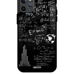 QRIOH Geometric Printed iPhone 11 Pro Max Back Case Mobile Accessories-picture-48