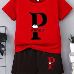 MGRS Kids-Unisex Red Pure Cotton Clothing Set-image-75