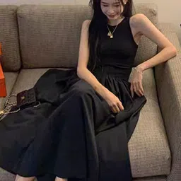StyleCast Fit And Flare Maxi Dress-image-65