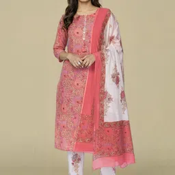 SZN Women Pink Kurta Sets-picture-44