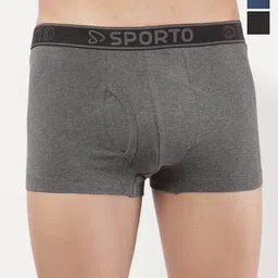 Sporto by Macho Pack Of 3 Short Trunk Sprto_M1022-A(1)-B(1)-Dnm(1)-S-picture-20