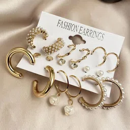 PolluxCraft Geometric Studs Earrings-43