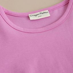 Hopscotch Girls Cropped T-shirt With Tapped Leggings-picture-13