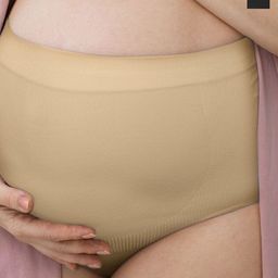 NEWMOM Pack Of 2 High-Rise Seamless Breathable Maternity Support Briefs 0803-254-image-93