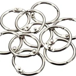 DEZIINE Scrap Booking Rings 100 Pcs 38mm Loose Leaf Binder Rings Card Craft Manual Ring Binder-21