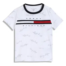 Tommy Hilfiger Boys Printed Applique T-shirt-image-49