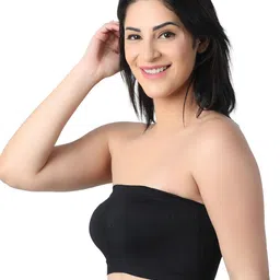 Arc de Shapes Full Coverage Lightly Padded Rapid-Dry Strapless Bandeau Bra image 3
