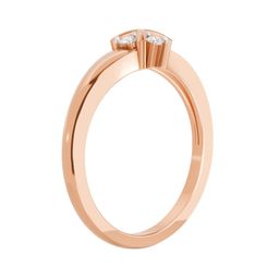 Sparkles Carat Round Cluster Ring IGI Certified 14K Rose Gold ( Size 5 )-image-52