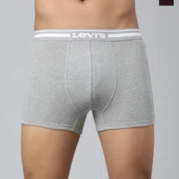 Levis Men Pack of 2 Solid Cotton Ultrasoft Waistband with Shorter Length Trunk-picture-21