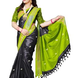 A S CREATION Woven Design Zari Paithani Saree-image-95