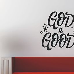 LANSTICK God Quotes Self Adhesive Wall Sticker-image-2
