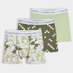 MiArcus Boys Pack of 3 Printed Trunks 8909162004197-picture-12