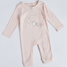 Juniors by Babyshop Infant Girls Embroidered Cotton Rompers-picture-18