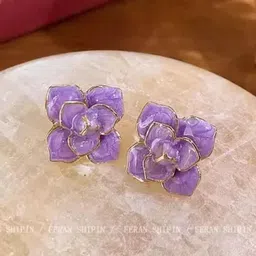 SZN Korean Floral Studs-64