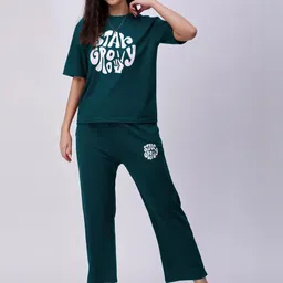Stem Rope Women Printed Co-Ord Set-picture-34