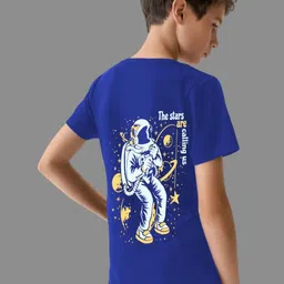 Uniplanet store Boys Typography Printed T-shirt-image-70
