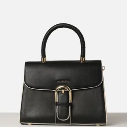 Van Heusen Woman Textured Structured Satchel Bag image 4