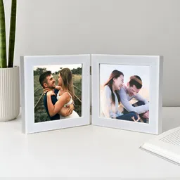 Art Street White 2 Pieces Wooden Table Photo Frames-20