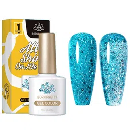 BORN PRETTY All Shine On Me Long Lasting UV Gel Nail Polish - 10 ml - CG0113-image-53