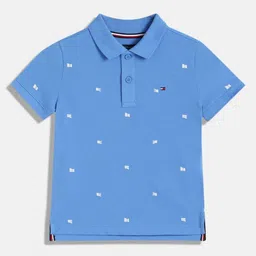 Tommy Hilfiger Boys Polka Dot Applique T-shirt-image-85