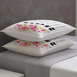 SKYTRENDS Multicoloured Floral Satin Square Cushion Covers-55