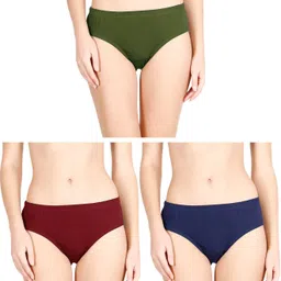 rupa Pack of 3 Women Hipster Multicolor Panty-picture-44