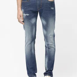 RARE RABBIT Men Xian Slim Fit Cotton Jeans-image-35