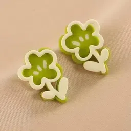 SZN Korean Floral Studs-24