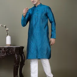 PulseIQ Mens Kurta Pyjama Set-image-20
