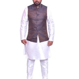 Elegant Men Ethnic Jackets-image-40