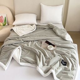 JC HOME Beige Mild Winter 600 GSM Single Bed Blanket-picture-33
