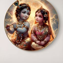 Myntra Elegant Homes Beige & Black 1 Piece Wood Religious Wall Paintings-picture-39