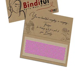 Comet Busters Bindiful Traditional Bindi - Light Pink-23