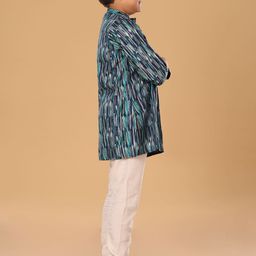 The Mini Trunk Boys Abstract Printed Kurta with Pyjama image 4