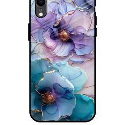 QRIOH Floral Printed iPhone XR Back Case Mobile Accessories-image-37