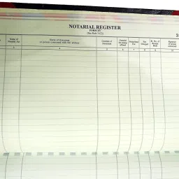 lrs Notarial Record Register - 100 Pages - Notary Register 1-Part Record Keeping Books image 2