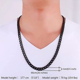 VIEN Statement Titanium Chain image 5