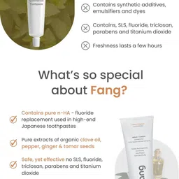 Fang Set Of 2 Forest Essence Natural Toothpaste - 100 g Each image 2