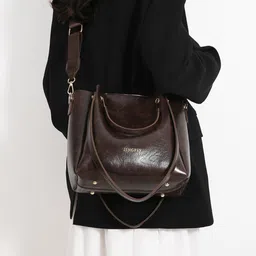 DressBerry PU Structured Shoulder Bag-42