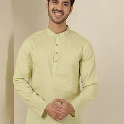 Anouk Rustic Mandarin Collar Pure Cotton Kurta-image-38