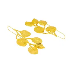 fabula Leaf Shaped Drop Earrings image 3