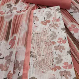 Soch Printed Unstitched Dress Material-image-66