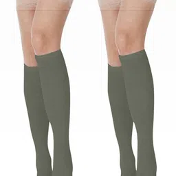 MUKHAKSH Unisex Green Socks-picture-11
