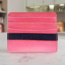 PERKED Unisex Leather Card Holder-picture-22